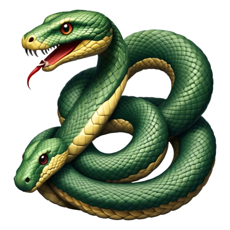 Giant snake norse sticker