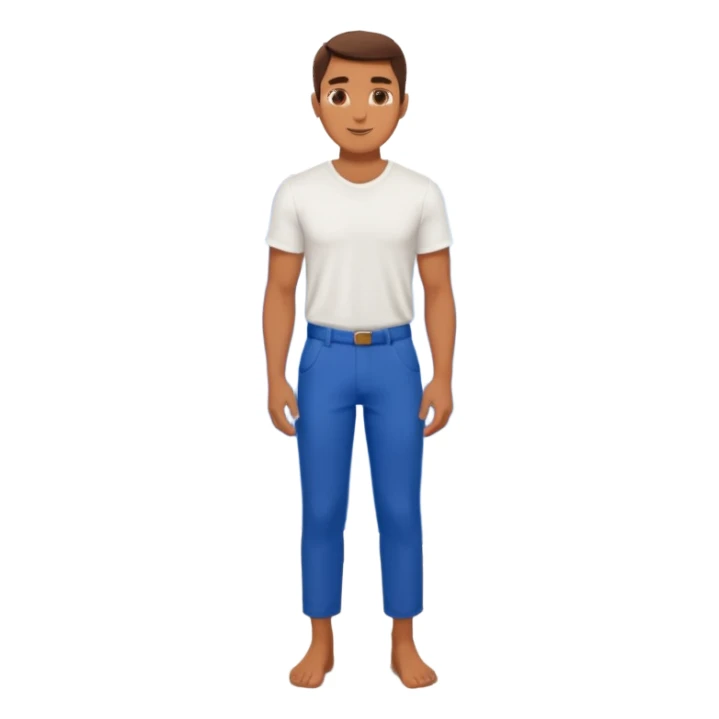 Male santoriny sticker