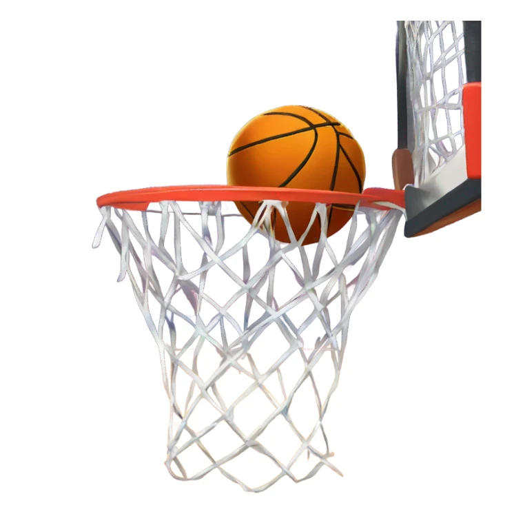 Spike from brawl stars scores a basketball goal sticker