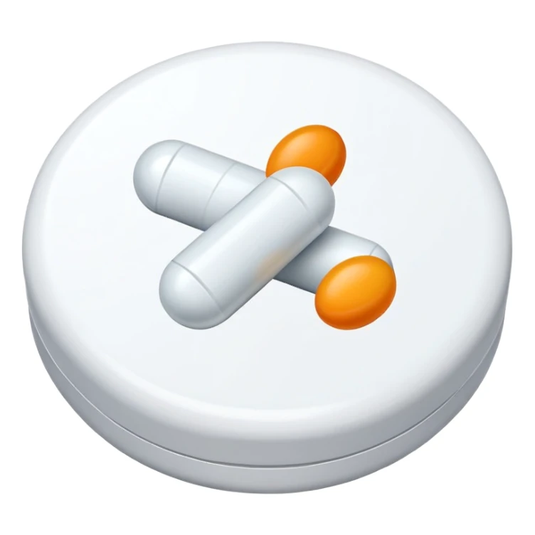 vitamin C pill or supplement sticker