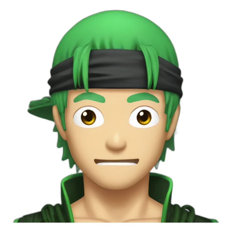 zoro qui embrasse robin sticker