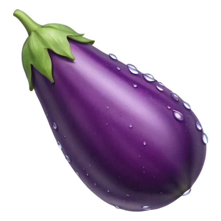 drippy eggplant  sticker