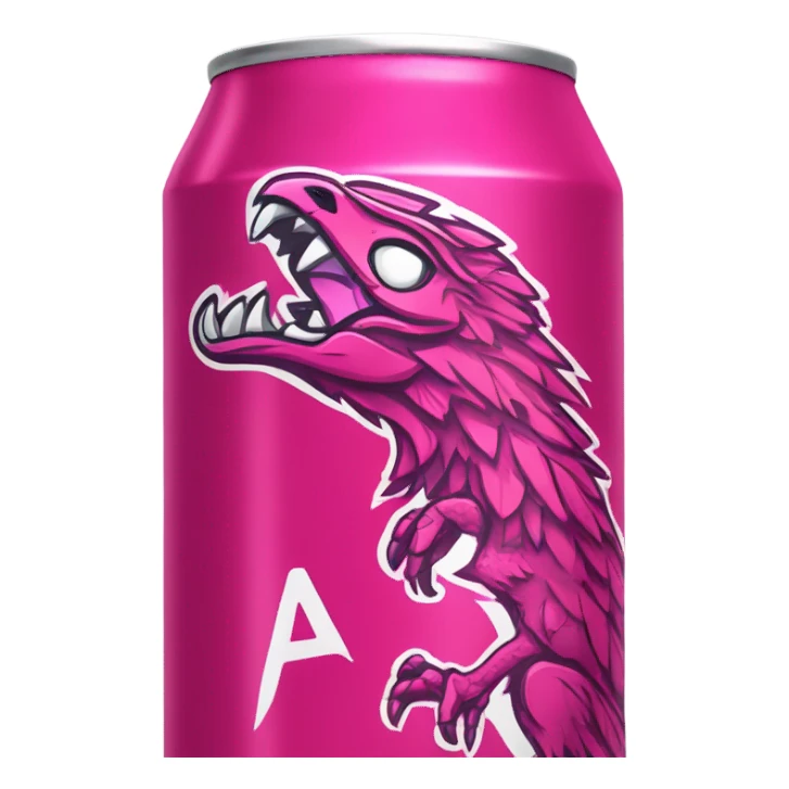 Rasperry raptor Energy Drink  sticker