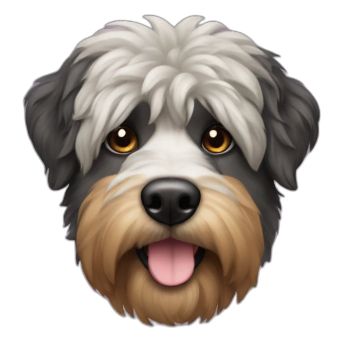 Bouvier bernois dog sticker