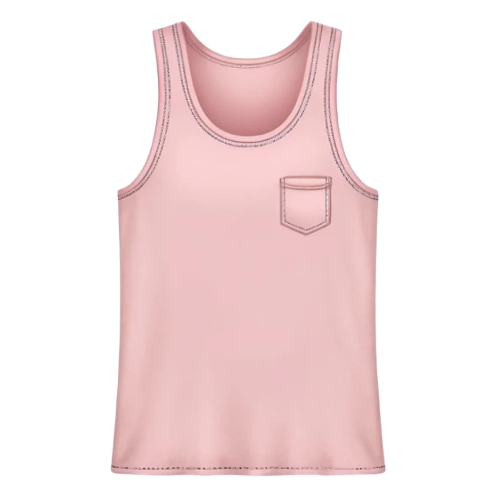 Light pink tank sticker