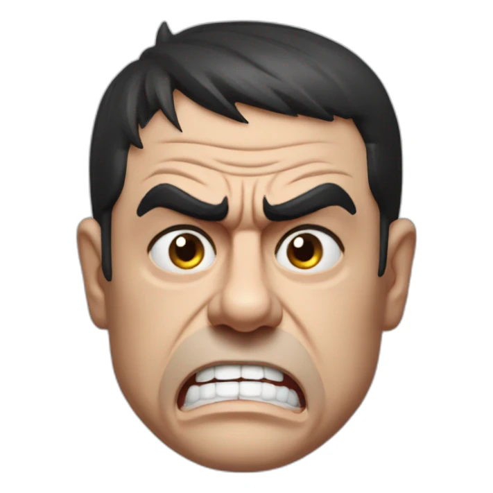 Manuel valls angry sticker