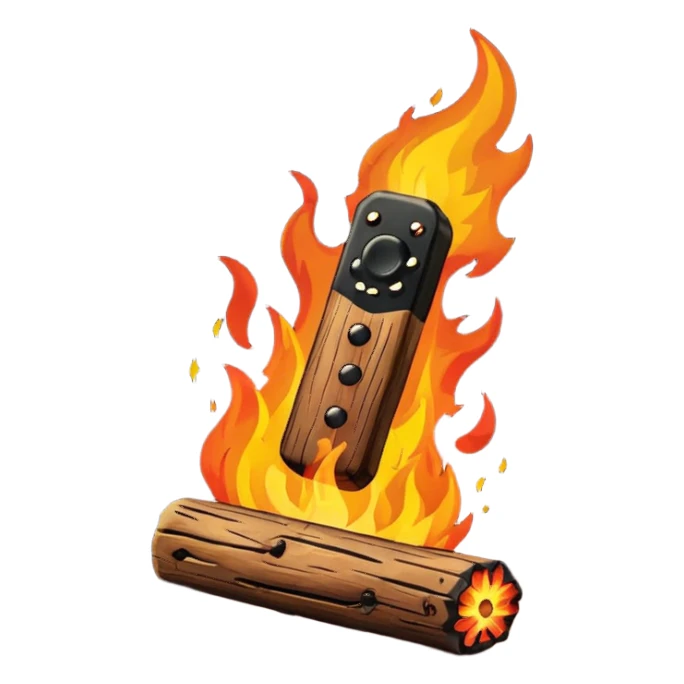 fire stick  sticker