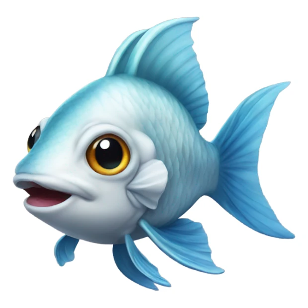 Bunny fish sticker