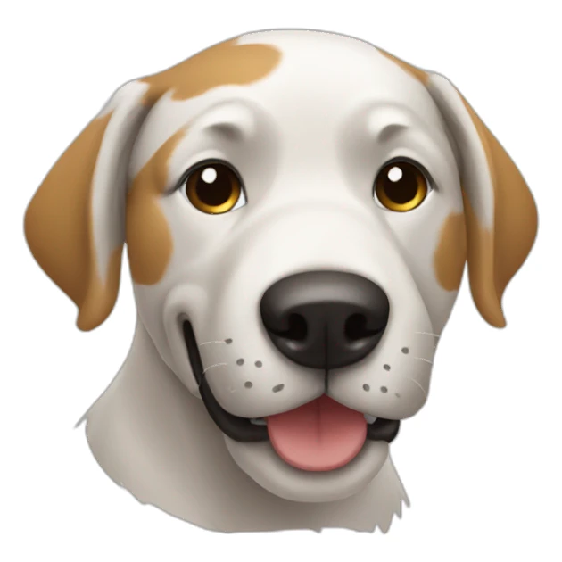 dog-volleyball-setting sticker