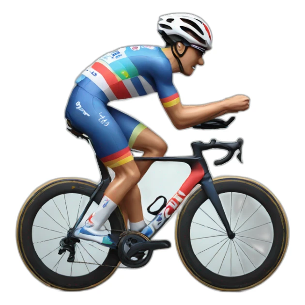 cycling world champion jersey sticker