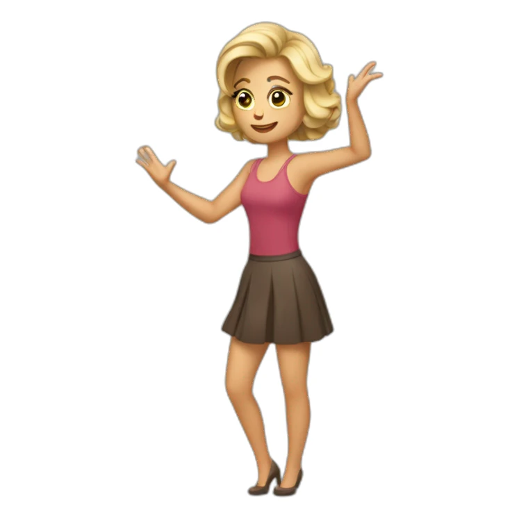 Margo Robbie pose sticker