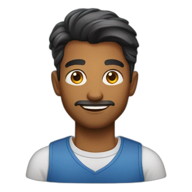 handsome 27 year old sri lankan guy sticker