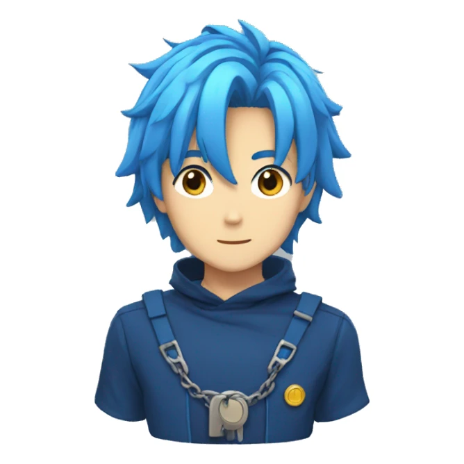 Blue lock anime sticker