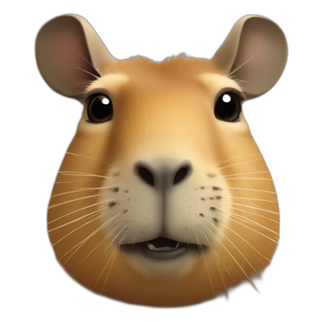 star Capybara sticker