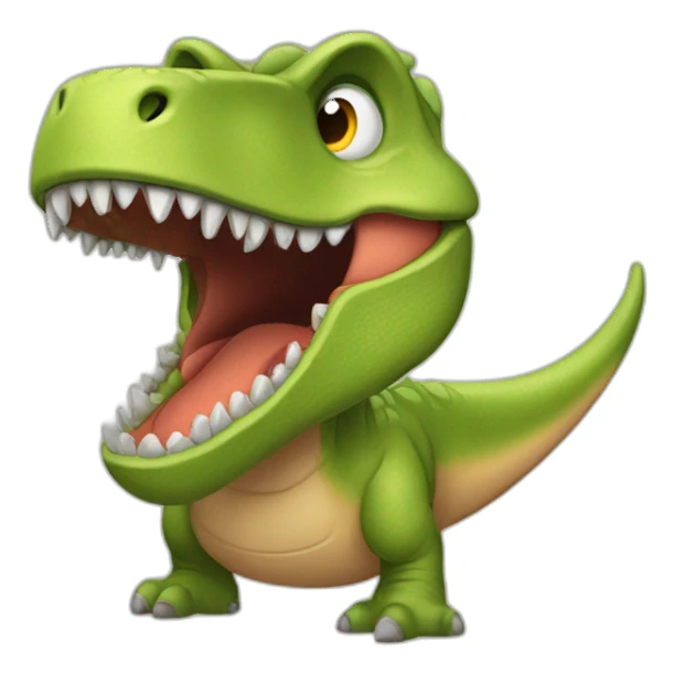 Dinosaures fumant sticker
