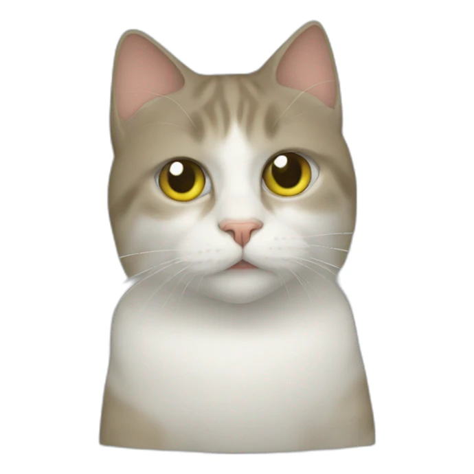 cat poor matrix sticker