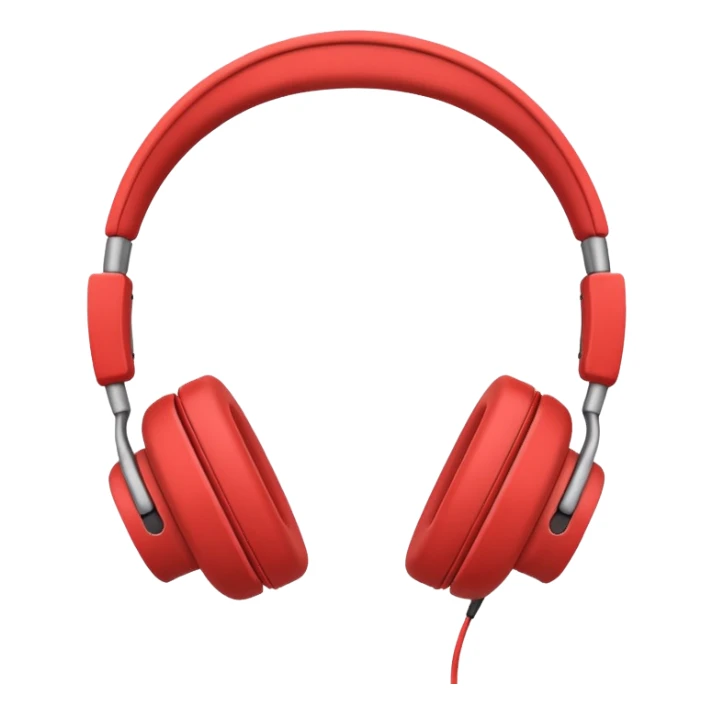 minimalistic headphones sticker