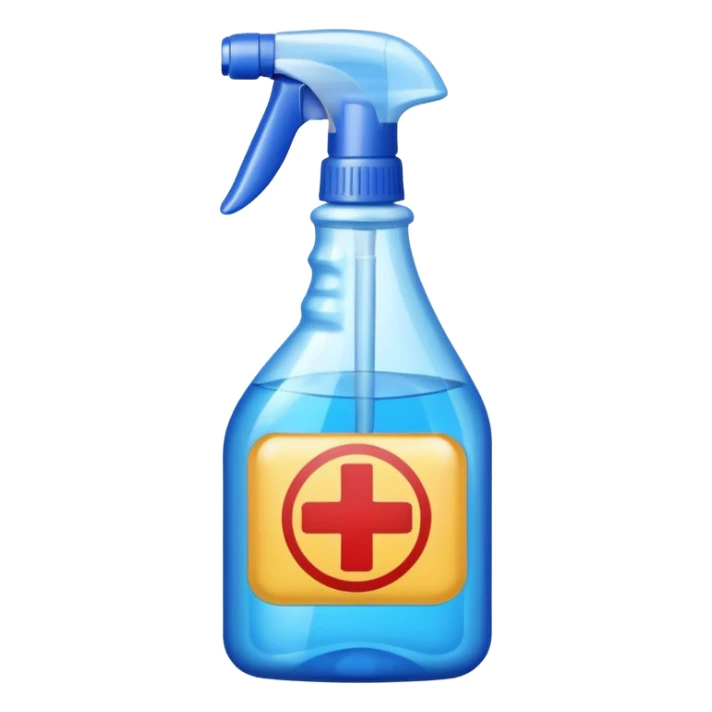 disinfect sticker