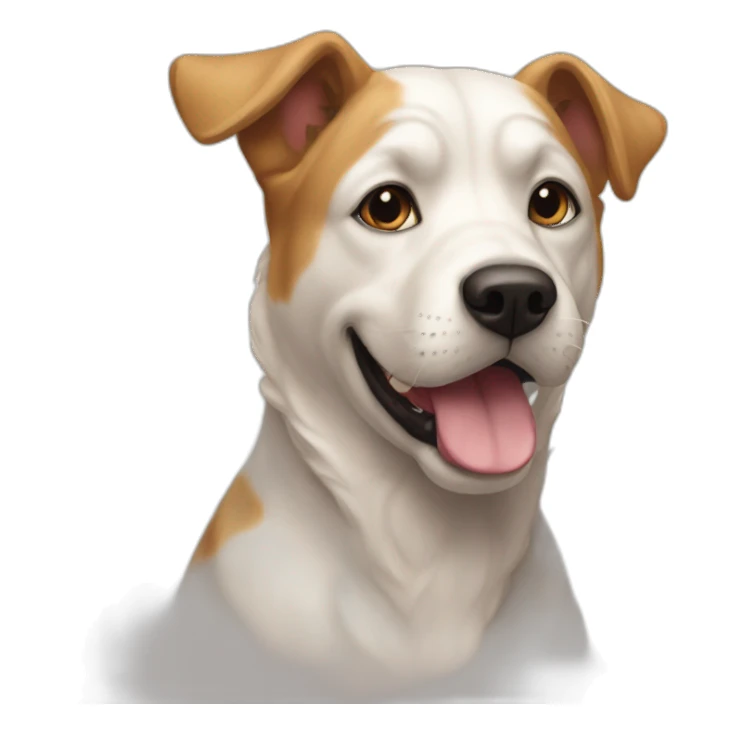 chien avec chat sticker