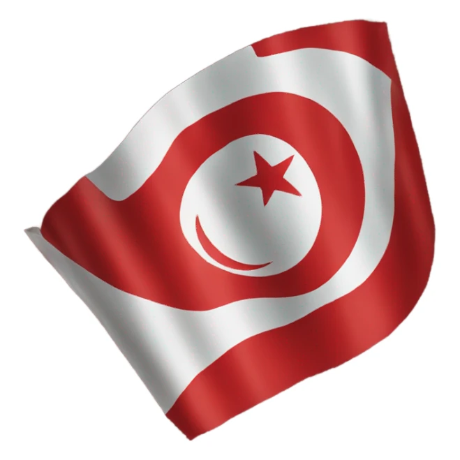 Turkish flag sticker