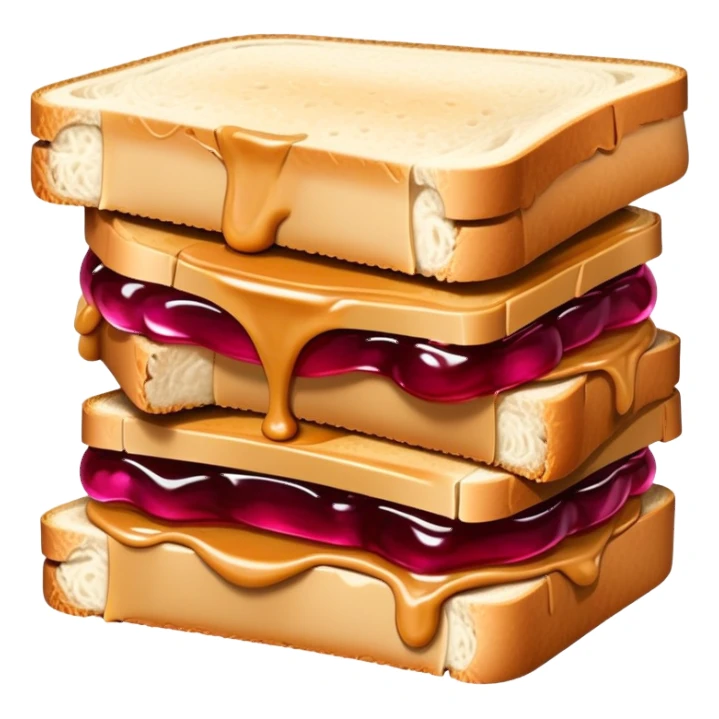 1 pbj sandwich  sticker