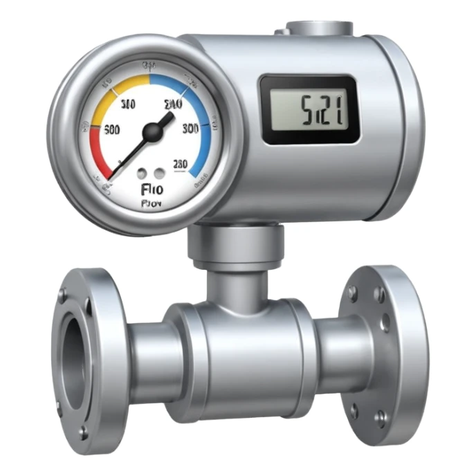 Mini caudalimetro  sticker