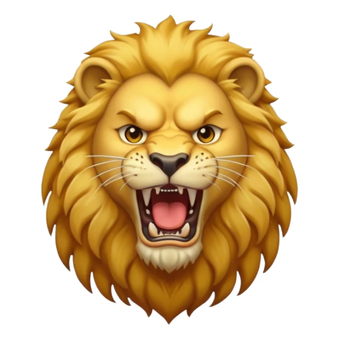 exceeding and roaring lion sticker