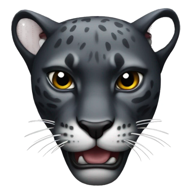 Fierce panther  sticker