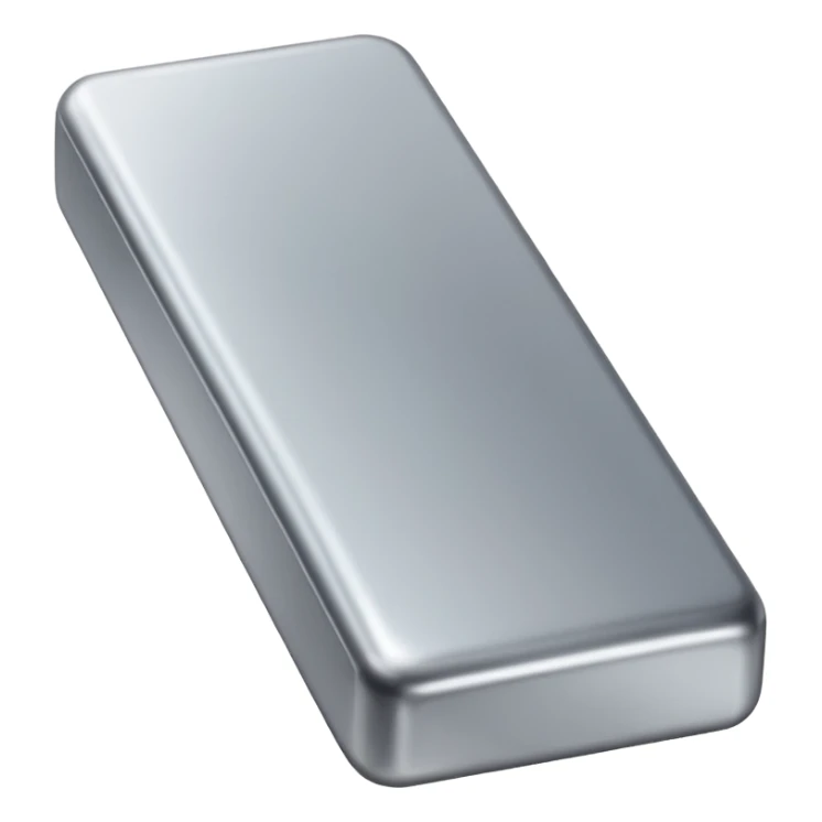 silver bar sticker