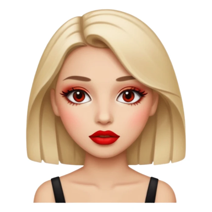 sexy girl makeup sticker