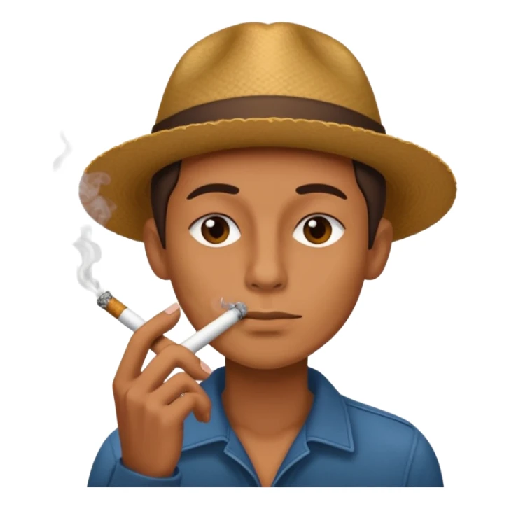 high and smoking a blunt  sticker