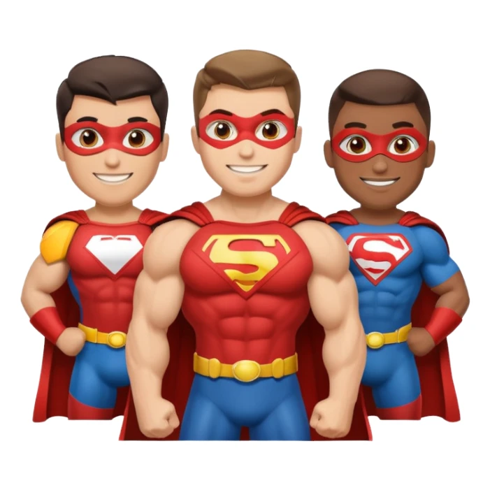 superheros with bannie sticker