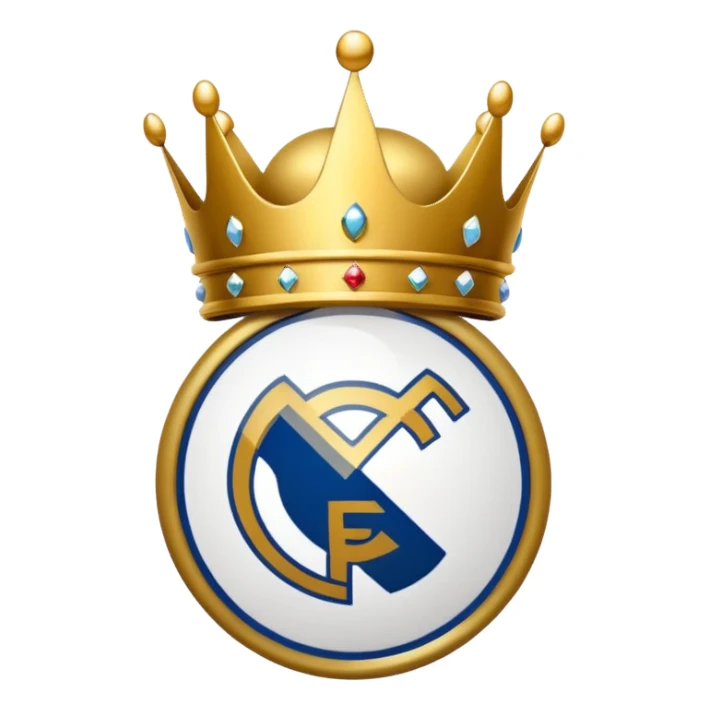 Real madrid logo sticker