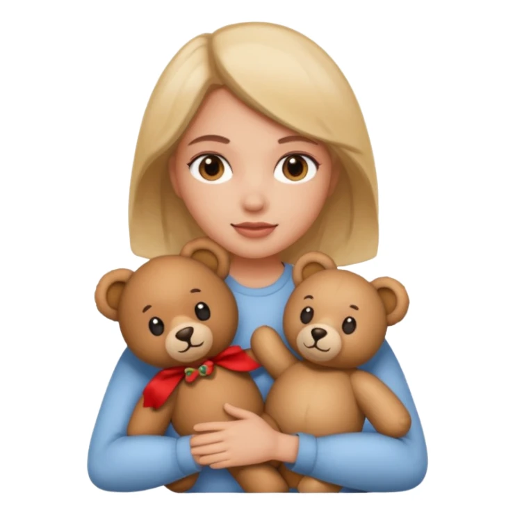 Single women with Teddy ' sticker