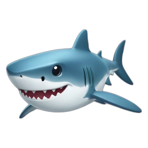 little shark sticker