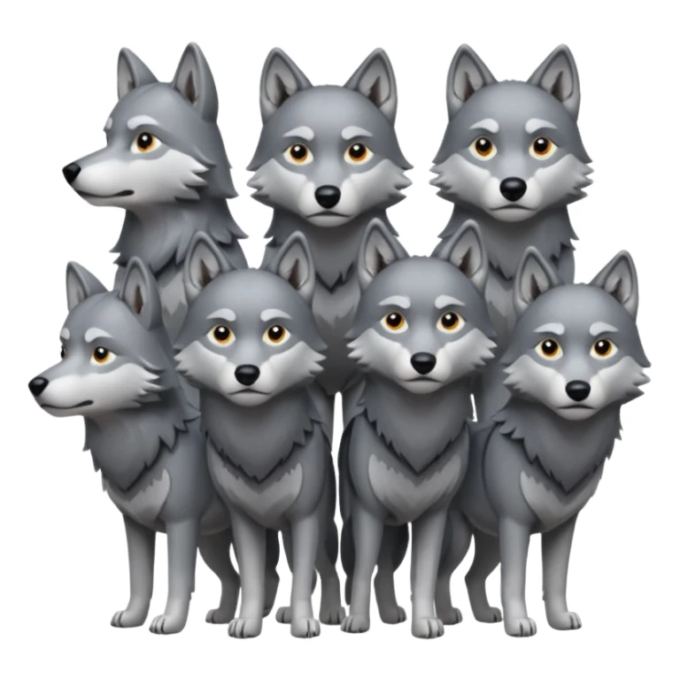Pack of Wolves sticker