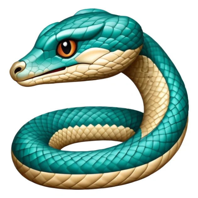 Arizona diamondback teal sticker