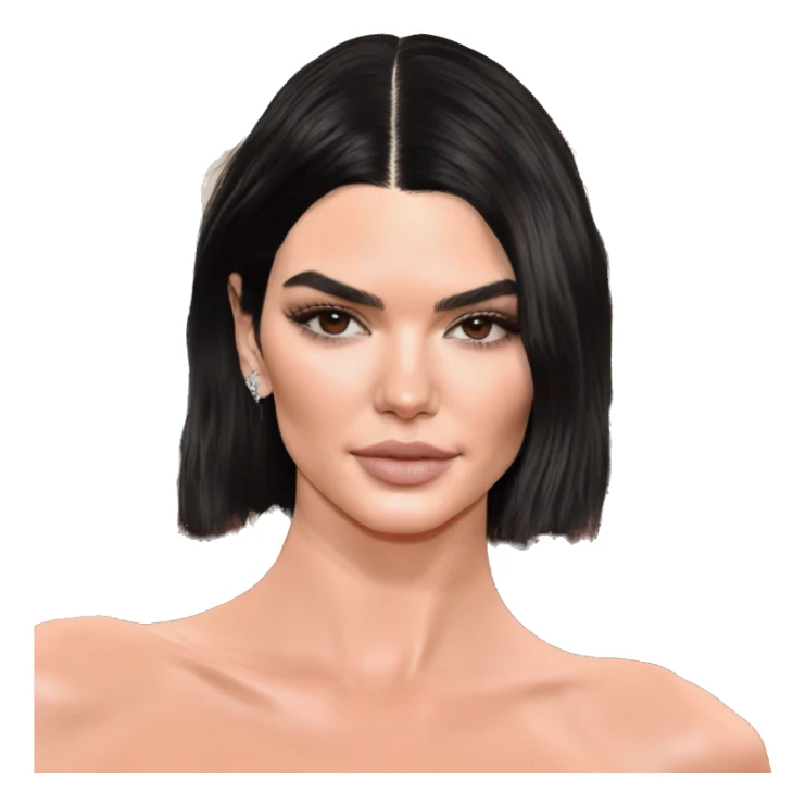 kendall jenner met gala sticker