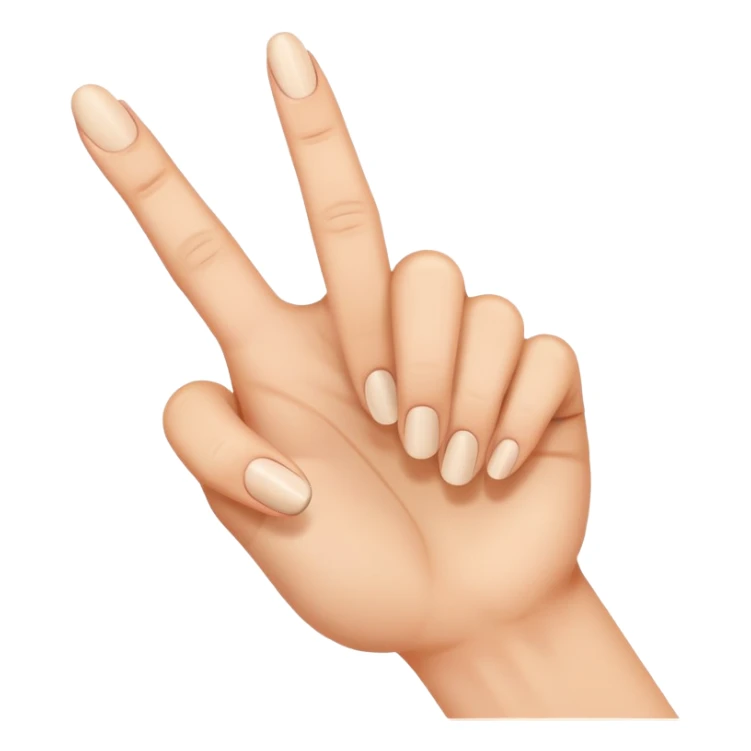 hand showing middle finger gesture sticker