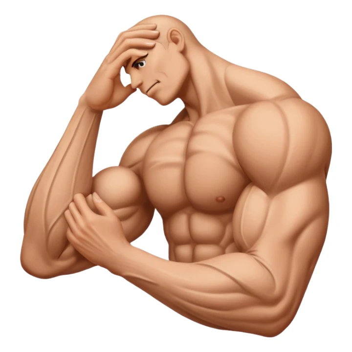Tefilin on muscle sticker
