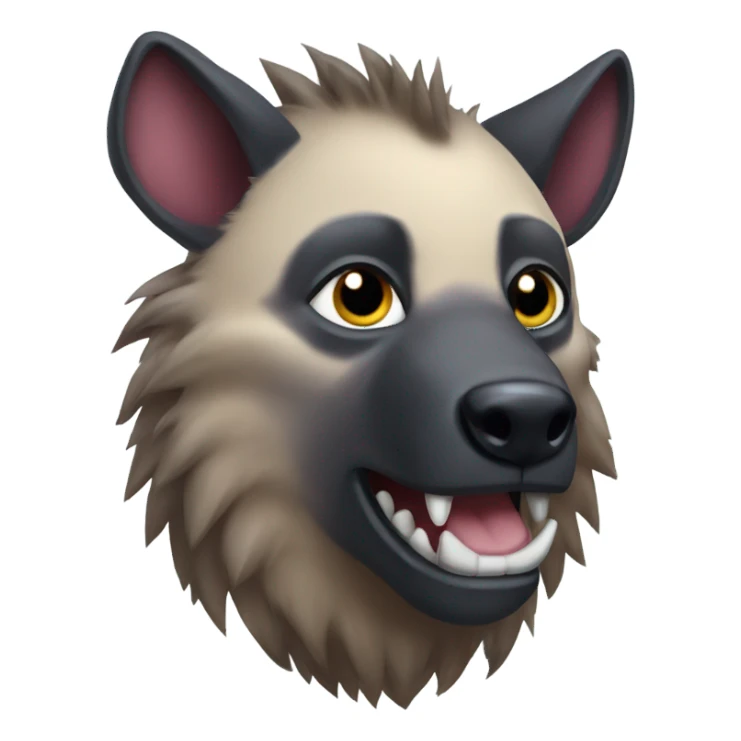 Kirby hyena sticker