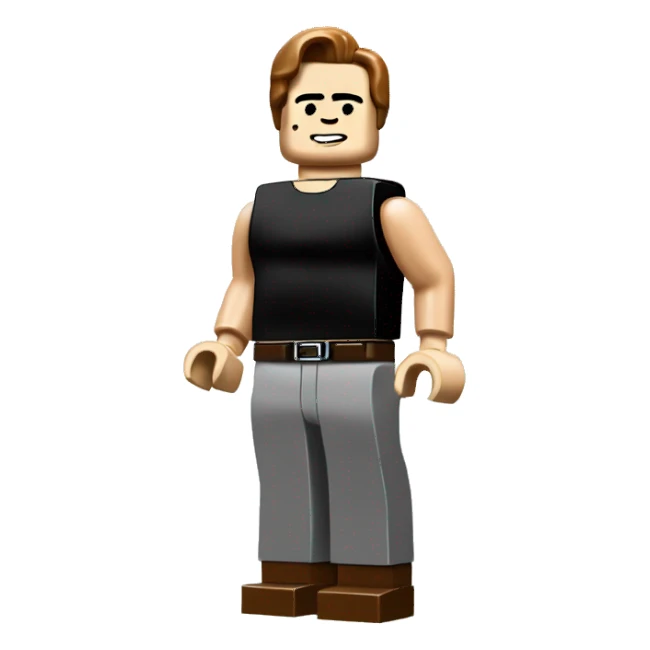 Arnold Schwarzenegger lego full body sticker