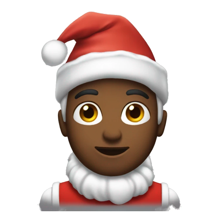 Aesthetic Christmas emoji sticker