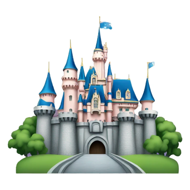 walt disney world castle  sticker