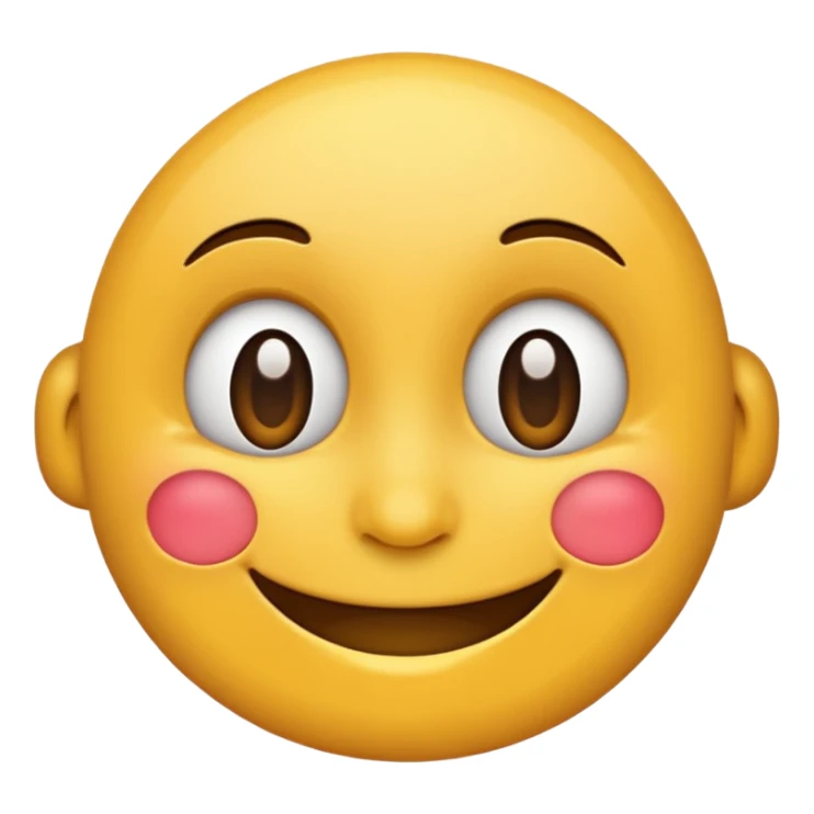 smiling face thank you sticker