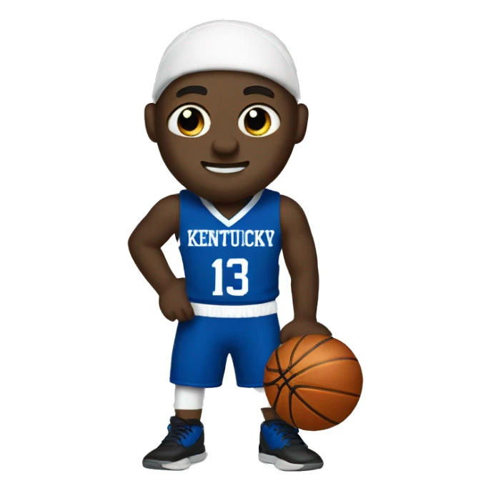 Kentucky basketball sticker