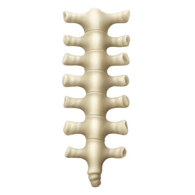 spine vertebrae sticker