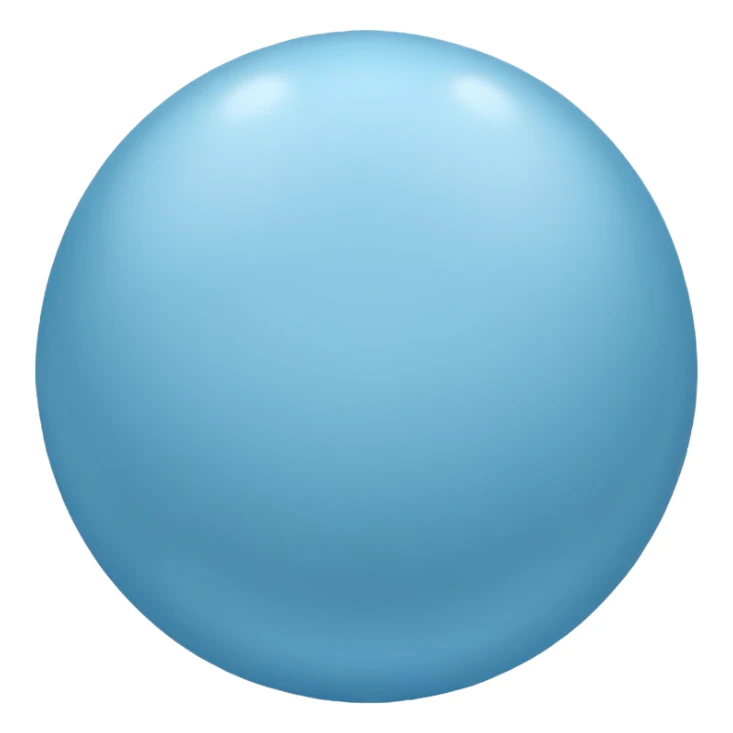 light blue sticker