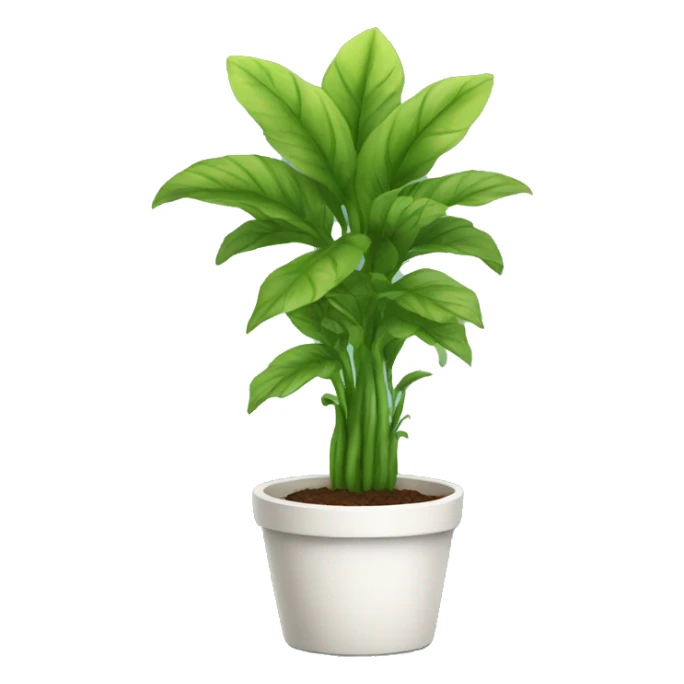 House plant sticker