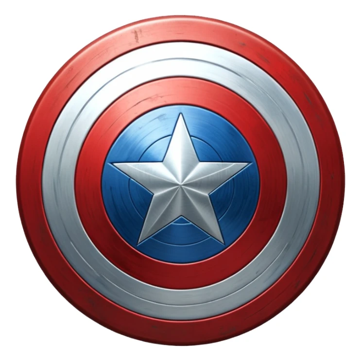 Captain America’s sheild sticker